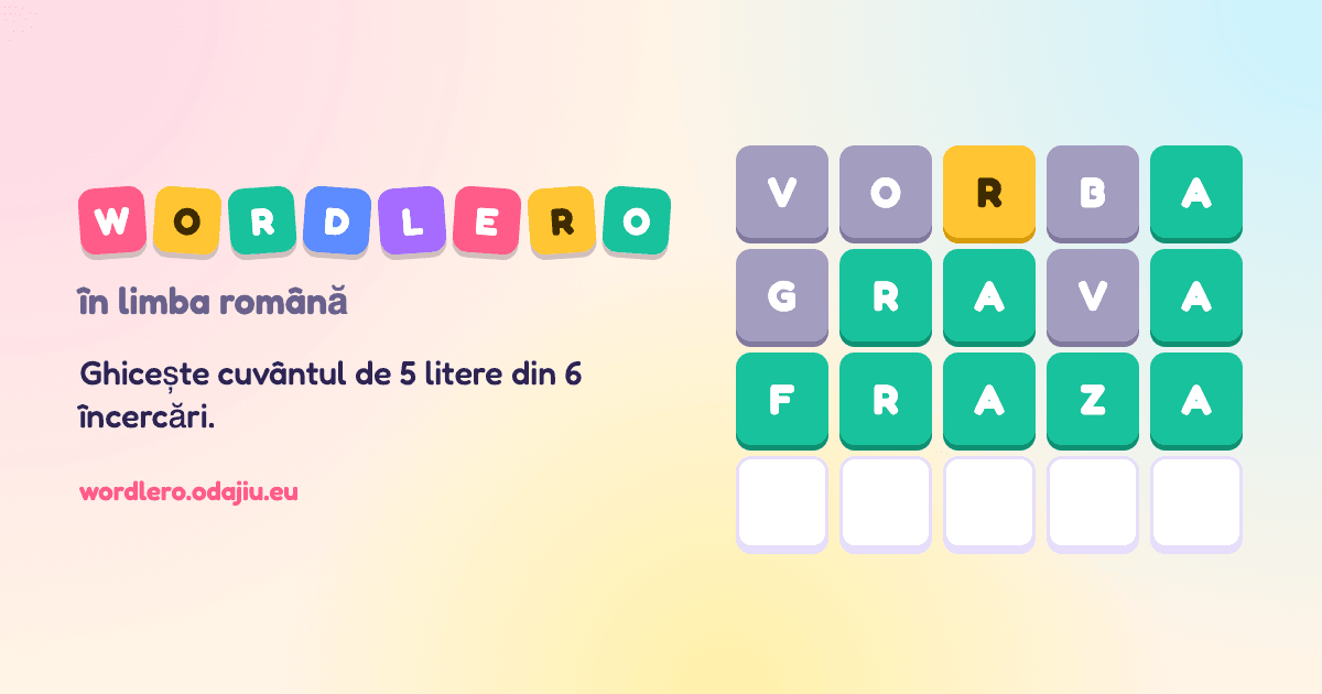 Wordlero — game preview