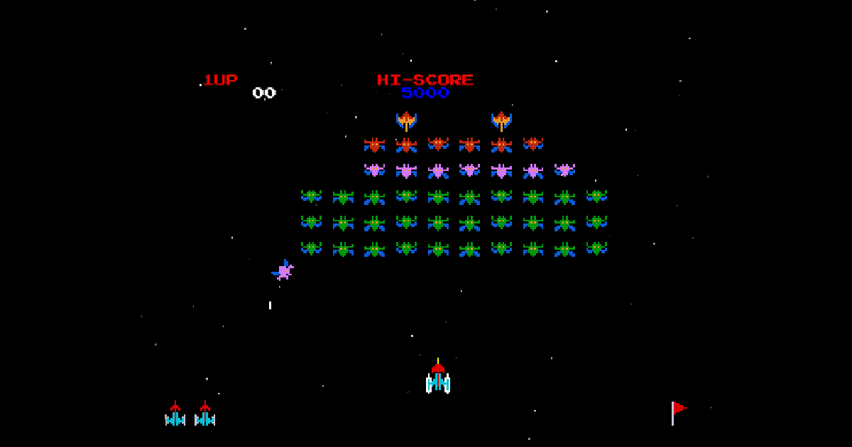 Galaxian — game preview